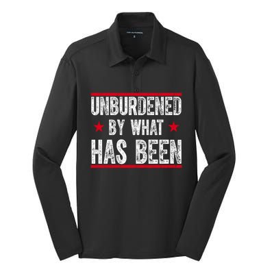 Unburdened By What Has Been Silk Touch Performance Long Sleeve Polo