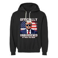 Unburdened By What Has Been Garment-Dyed Fleece Hoodie