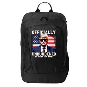 Unburdened By What Has Been City Backpack