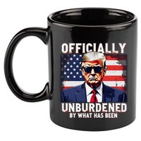 Unburdened By What Has Been 11oz C Handle Ceramic Mug