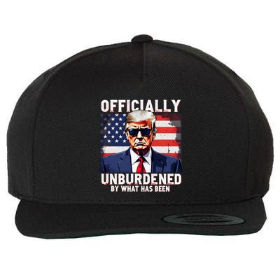 Unburdened By What Has Been Wool Snapback Cap