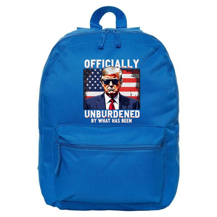 Unburdened By What Has Been 16 in Basic Backpack