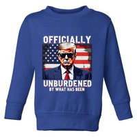 Unburdened By What Has Been Toddler Sweatshirt
