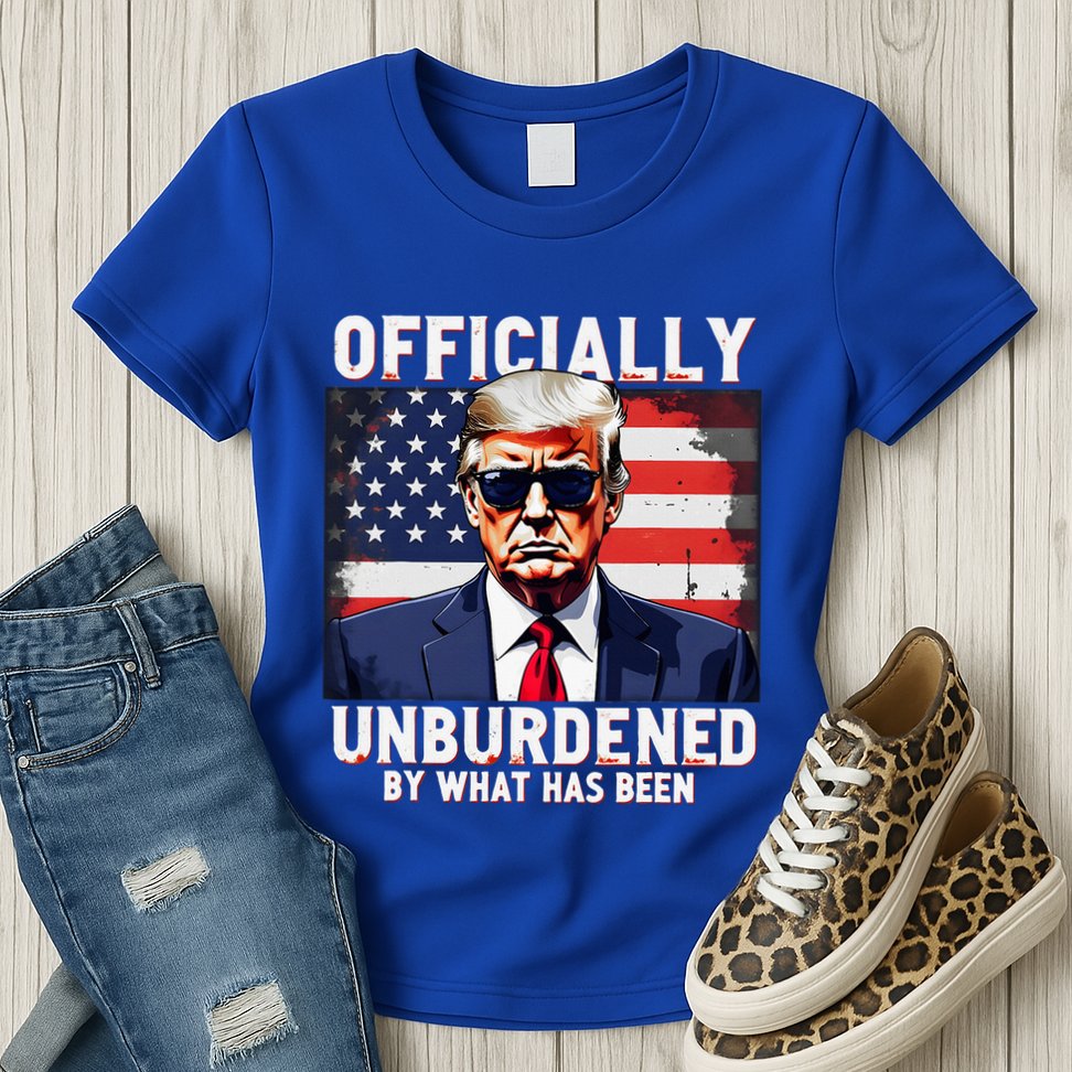 Unburdened By What Has Been Womens T-Shirt
