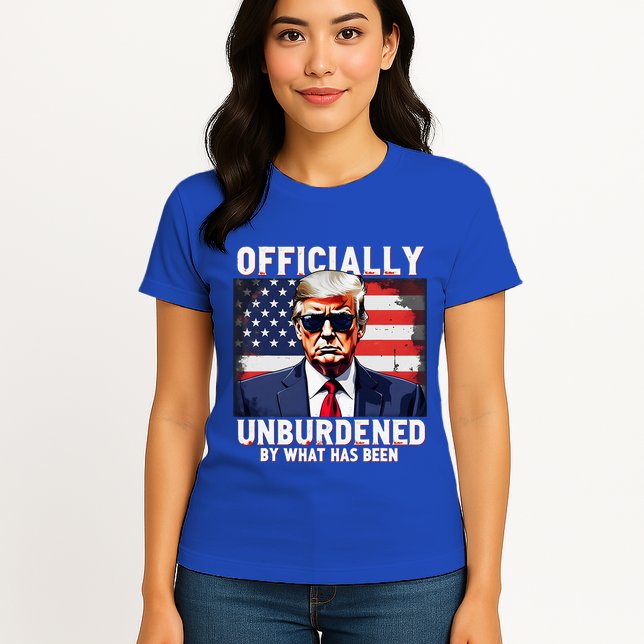 Unburdened By What Has Been Womens T-Shirt
