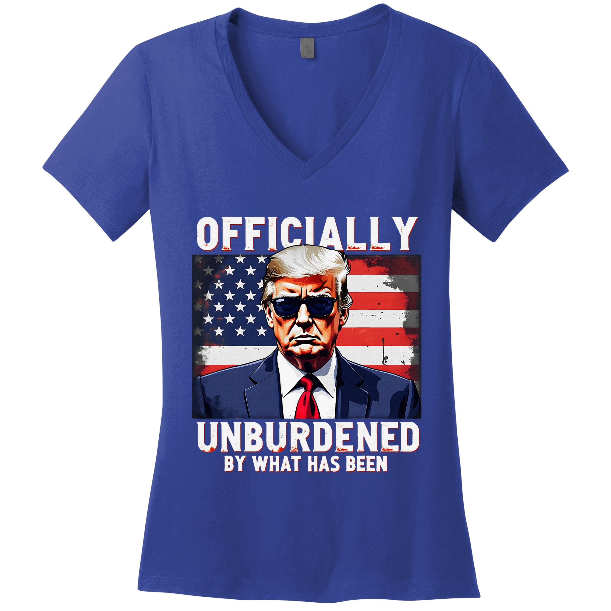 Unburdened By What Has Been Women's V-Neck T-Shirt