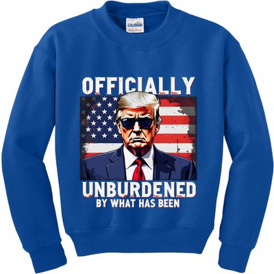 Unburdened By What Has Been Kids Sweatshirt
