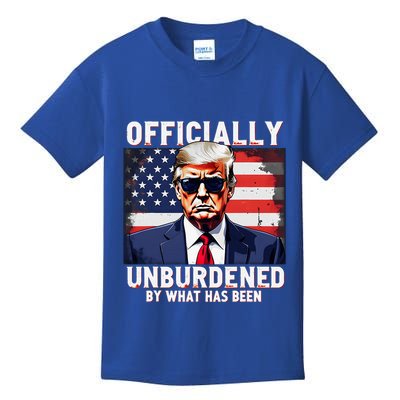 Unburdened By What Has Been Kids T-Shirt