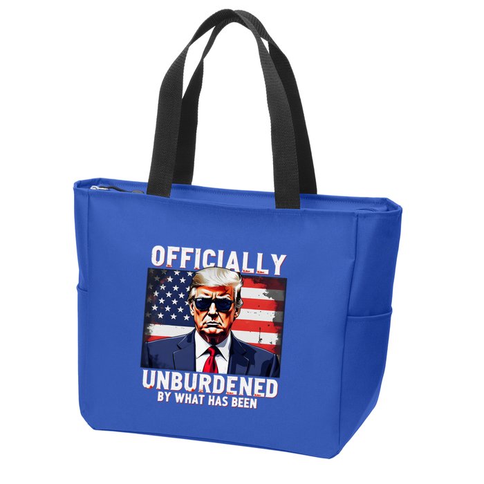 Unburdened By What Has Been Zip Tote Bag