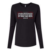 Unburdened By What Has Been 2024 Womens Cotton Relaxed Long Sleeve T-Shirt