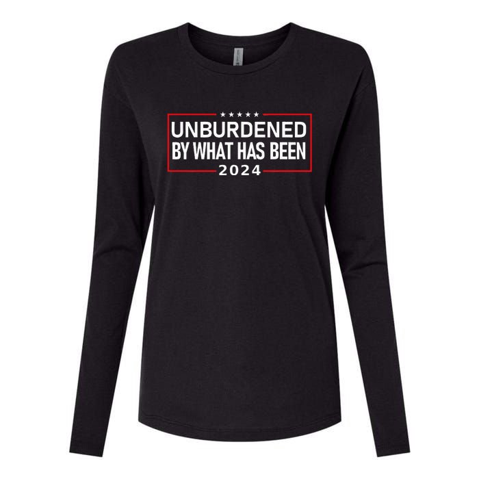 Unburdened By What Has Been 2024 Womens Cotton Relaxed Long Sleeve T-Shirt