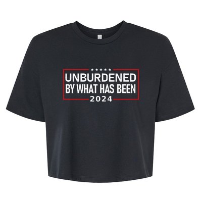 Unburdened By What Has Been 2024 Bella+Canvas Jersey Crop Tee