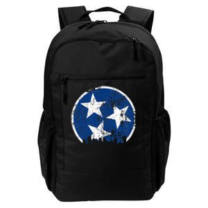 Unique Blue & White Tennessee State Flag Nashville Skyline Daily Commute Backpack