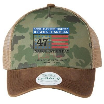 Unburdened By What Has Been Trump Victory Legacy Tie Dye Trucker Hat