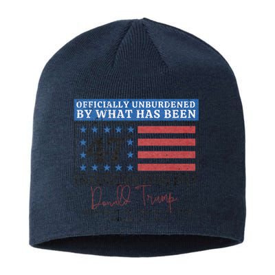 Unburdened By What Has Been Trump Victory Sustainable Beanie