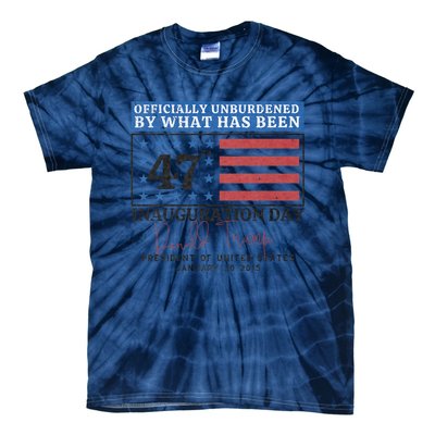 Unburdened By What Has Been Trump Victory Tie-Dye T-Shirt