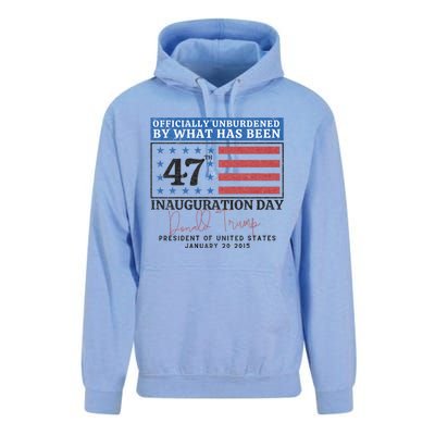 Unburdened By What Has Been Trump Victory Unisex Surf Hoodie