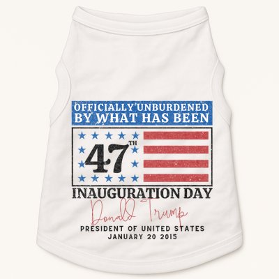 Unburdened By What Has Been Trump Victory Doggie Tank