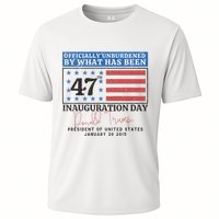 Unburdened By What Has Been Trump Victory Cooling Performance Crew T-Shirt