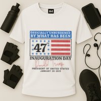 Unburdened By What Has Been Trump Victory Cooling Performance Crew T-Shirt