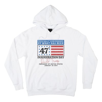 Unburdened By What Has Been Trump Victory Hoodie