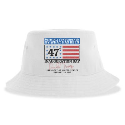 Unburdened By What Has Been Trump Victory Sustainable Bucket Hat