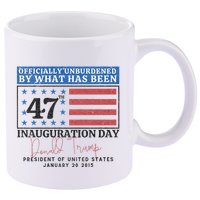 Unburdened By What Has Been Trump Victory 11oz C Handle Ceramic Mug