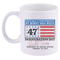 Unburdened By What Has Been Trump Victory 11oz C Handle Ceramic Mug