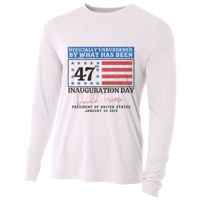 Unburdened By What Has Been Trump Victory Cooling Performance Long Sleeve Crew