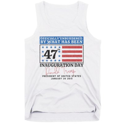 Unburdened By What Has Been Trump Victory Tank Top