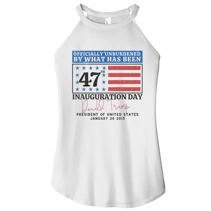 Unburdened By What Has Been Trump Victory Women's Perfect Tri Rocker Tank