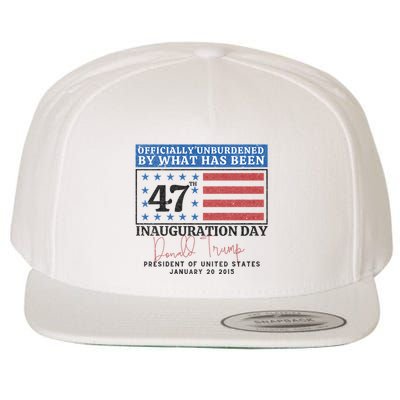 Unburdened By What Has Been Trump Victory Wool Snapback Cap