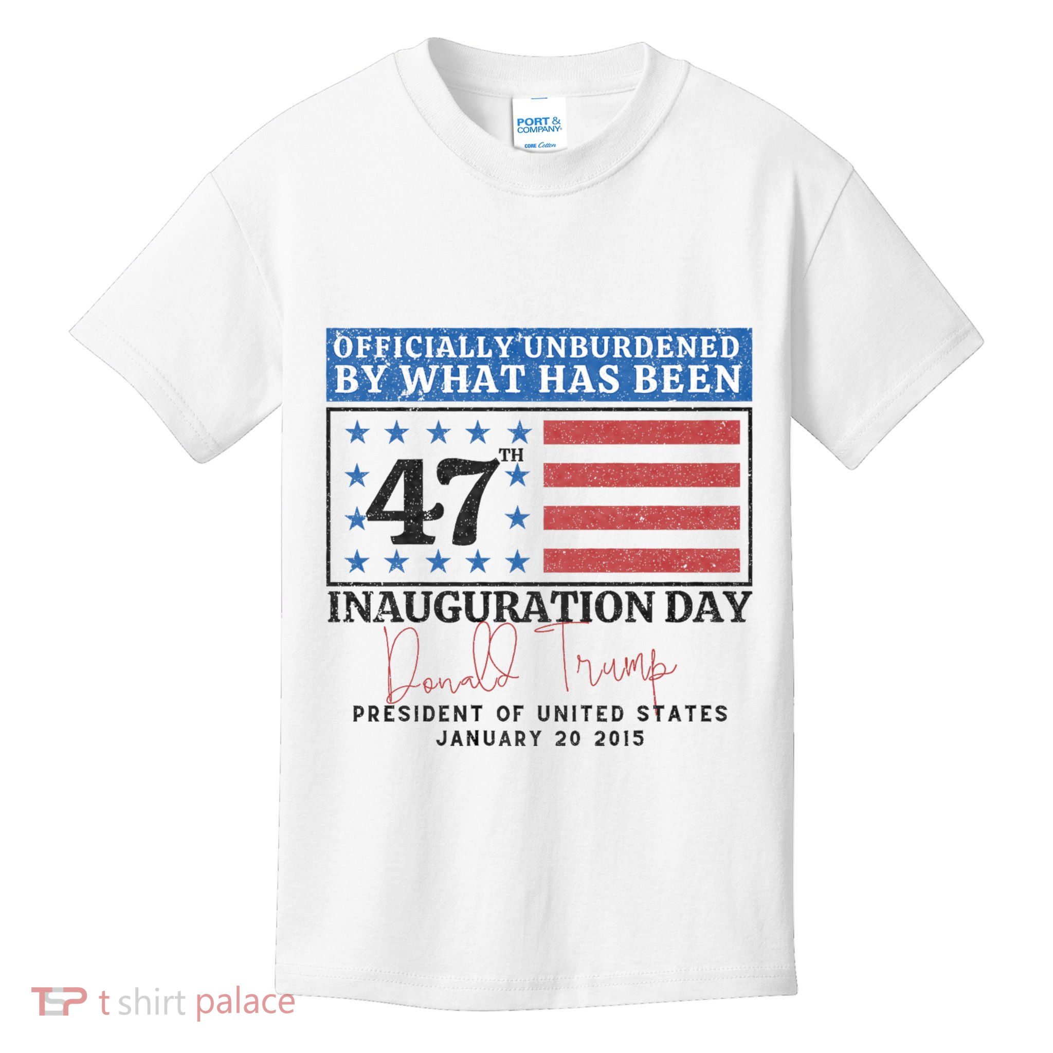 Unburdened By What Has Been Trump Victory Kids T-Shirt