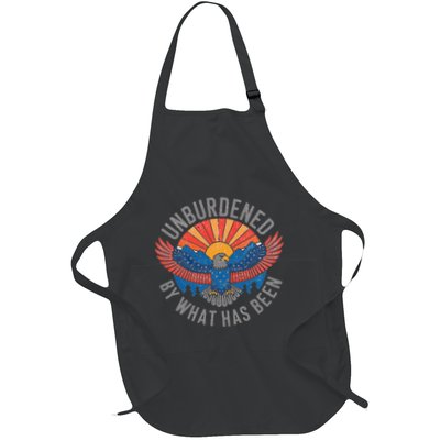 Unburdened By What Has Been Trump 2024 Bald Eagle Pocket Apron