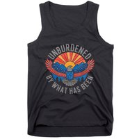 Unburdened By What Has Been Trump 2024 Bald Eagle Pocket Tank Top