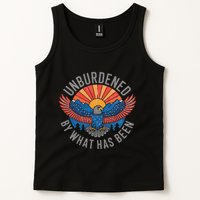 Unburdened By What Has Been Trump 2024 Bald Eagle Pocket Tank Top
