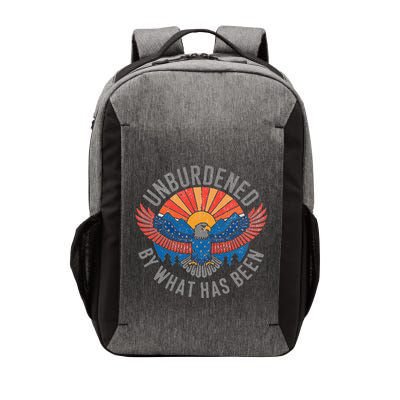 Unburdened By What Has Been Trump 2024 Bald Eagle Pocket Vector Backpack