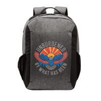 Unburdened By What Has Been Trump 2024 Bald Eagle Pocket Vector Backpack