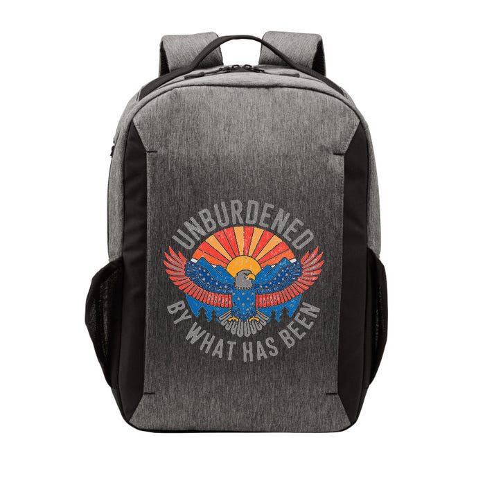Unburdened By What Has Been Trump 2024 Bald Eagle Pocket Vector Backpack