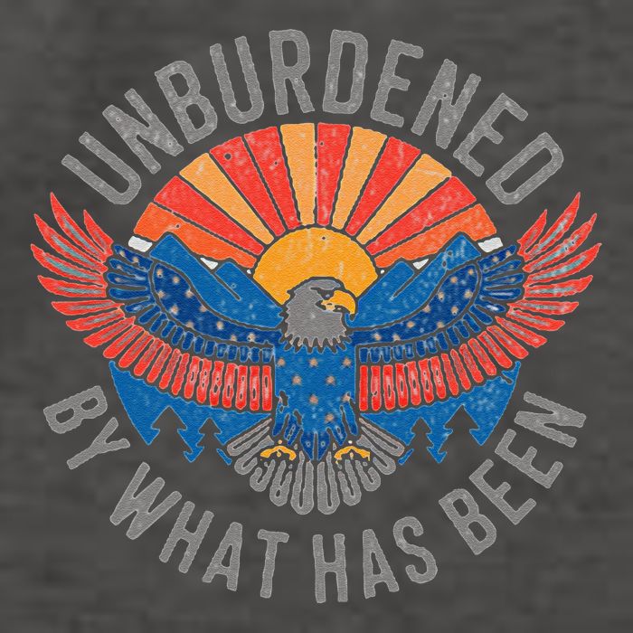 Unburdened By What Has Been Trump 2024 Bald Eagle Pocket Vector Backpack