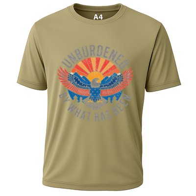 Unburdened By What Has Been Trump 2024 Bald Eagle Pocket Performance Shirt