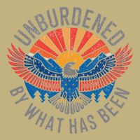 Unburdened By What Has Been Trump 2024 Bald Eagle Pocket Performance Shirt