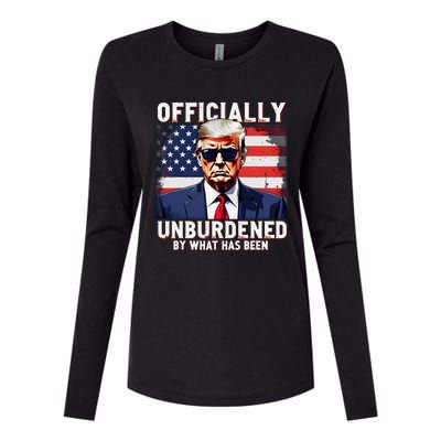 Unburdened By What Has Been Trump Victory Womens Cotton Relaxed Long Sleeve T-Shirt