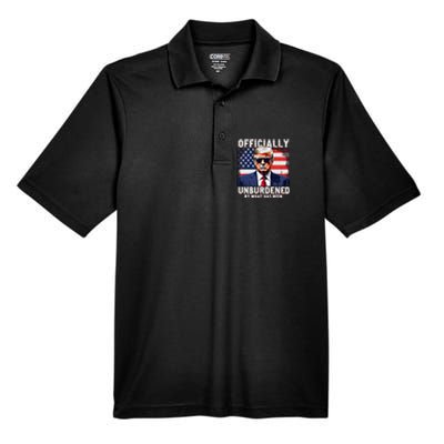 Unburdened By What Has Been Trump Victory Men's Origin Performance Pique Polo