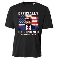 Unburdened By What Has Been Trump Victory Cooling Performance Crew T-Shirt