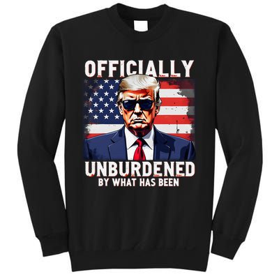 Unburdened By What Has Been Trump Victory Sweatshirt