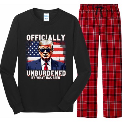 Unburdened By What Has Been Trump Victory Long Sleeve Pajama Set