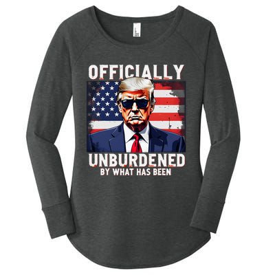 Unburdened By What Has Been Trump Victory Women's Perfect Tri Tunic Long Sleeve Shirt