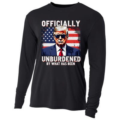 Unburdened By What Has Been Trump Victory Cooling Performance Long Sleeve Crew