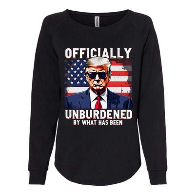 Unburdened By What Has Been Trump Victory Womens California Wash Sweatshirt